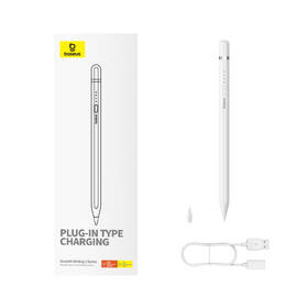 Stylus Baseus Smooth Writing 2 s bezdrôtovým a káblovým nabíjaním Lightning biely

 obrázok produktu 8 z 16