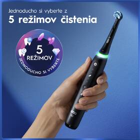 Zubná kefka Oral-B iO5 Leo print, 3 náhradní hlavice čierny

 obrázok produktu 2 z 11