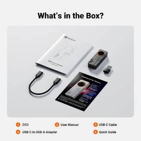 Slúchadlový zosilňovač Fosi Audio DS3-B čierny

 obrázok produktu 7 z 7