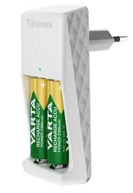 Nabíjačka Varta Mini Charger + 2 AA 2100 mAh 

 obrázok produktu 5 z 11