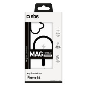 Kryt na mobil SBS Mag Frame s MagSafe na Apple iPhone 16 čierny

 obrázok produktu 1 z 2
