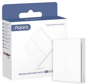 Vypínač Aqara Smart Home Wireless Remote Switch H1 Double Rocker biely

 obrázok produktu 3 z 3