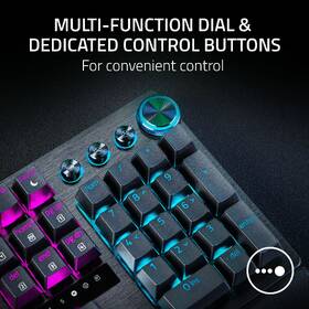 Klávesnica Razer Huntsman V3 Pro, US layout čierna

 obrázok produktu 13 z 18