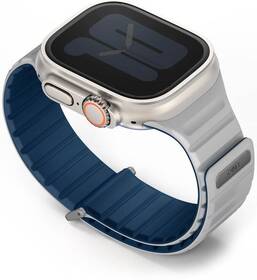 Remienok Uniq Revix Evo Reversible Magnetic na Apple Watch 42/44/45/49mm sivý/modrý

 obrázok produktu 3 z 4