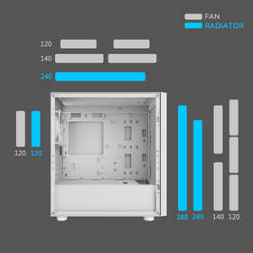 Case Cougar UNIFACE Mini biela

 obrázok produktu 8 z 8