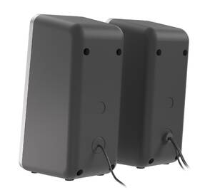 Reproduktory Genesis HELIUM 100 RGB 2.0 čierne/strieborné

 obrázok produktu 4 z 5