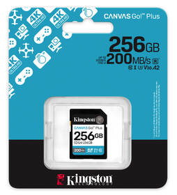 Pamäťová karta Kingston SDXC 256GB U3 UHS-I (200R/160W) 

 obrázok produktu 2 z 4