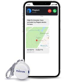 Chytrý osobný alarm Plegium Smart Emergency Button biely

 obrázok produktu 2 z 9