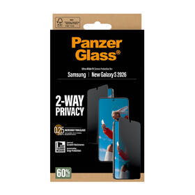 Tvrdené sklo PanzerGlass Privacy na Samsung Galaxy S26 s inštalačným rámčekom 

 obrázok produktu 5 z 5