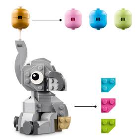 Stavebnica LEGO® Iconic 40814 Slonie mláďa na oblohe 

 obrázok produktu 4 z 9