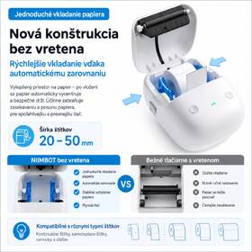 Tlačiareň štítkov Niimbot B2 PRO + role štítkov zlatá

 obrázok produktu 13 z 14