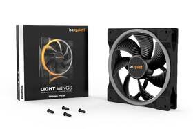Ventilátor be quiet! Light Wings PWM 140mm čierny

 obrázok produktu 3 z 4