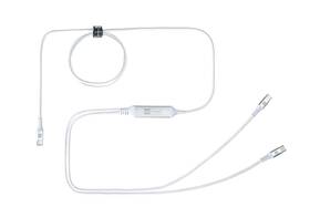 Kábel ERPOWER Intelligent Cable Extender USB-C/Dual USB-C 100W, 1,5m biely

 obrázok produktu 2 z 3