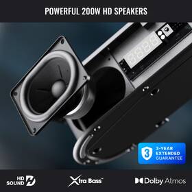 Soundbar Majority Axis 2.1 Atmos čierny

 obrázok produktu 3 z 8