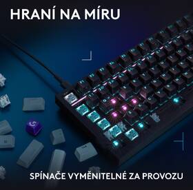 Klávesnica Logitech G316 X 75 - CZ/SK layout čierna

 obrázok produktu 11 z 19