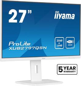 Monitor IIYAMA ProLite XUB2797QSN-W2 biely

 obrázok produktu 4 z 10