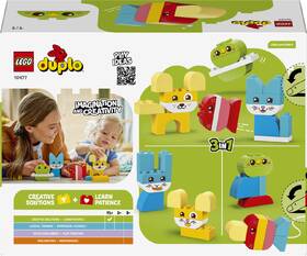 Stavebnica LEGO® DUPLO® 10477 Kreatívni roztomilí maznáčikovia 3 v 1 

 obrázok produktu 2 z 9