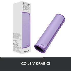 Podložka pod klávesnicu a myš Logitech Desk Mat Studio Series. 30 x 70 cm fialová

 obrázok produktu 11 z 11