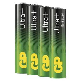 Batéria alkalická GP Ultra Plus AAA (LR03), 4 ks 

 obrázok produktu 2 z 5
