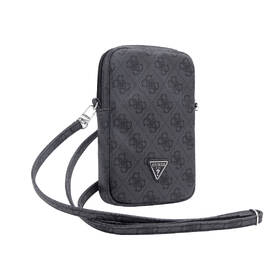 Taštička cez rameno Guess PU 4G Triangle Logo čierne

 obrázok produktu 2 z 4