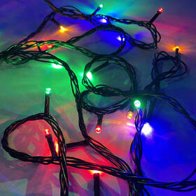 Vianočné osvetlenie ColorWay vnútorné, 50 LED, USB, 5m, viacfarebné 

 obrázok produktu 4 z 15