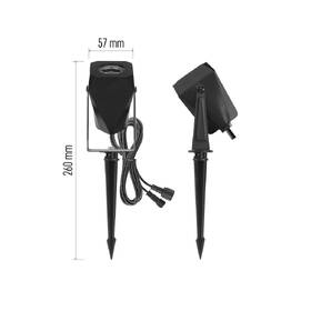 Svietidlo vonkajšie EMOS GoSmart, 7 W, Štart sada RGB (4 ks) čierne

 obrázok produktu 5 z 9
