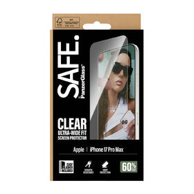 Tvrdené sklo PanzerGlass SAFE na Apple iPhone 17 Pro Max s inštalačným rámčekom 

 obrázok produktu 8 z 8