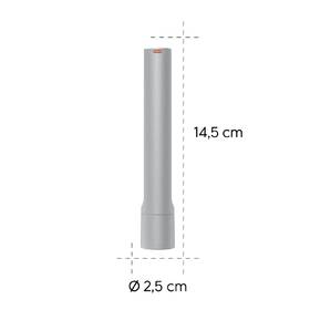 Lampáš Hama FL120, 120 lm / 50 m, 3 režimy svietenia, batéria strieborná

 obrázok produktu 3 z 3
