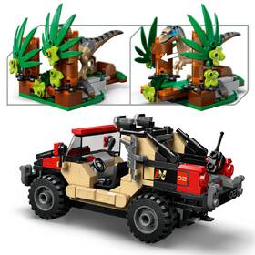 Stavebnica LEGO® Jurassic World  76972 Únik pred raptorom v terénnom aute 

 obrázok produktu 2 z 8