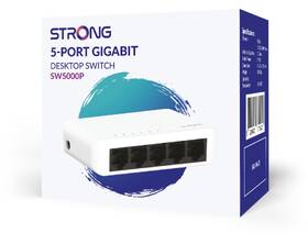 Switch Strong SW5000P 5-Port Gigabit biely/plast

 obrázok produktu 11 z 11