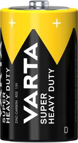 Batérie zinkovo-uhlíková Varta Super Heavy Duty D, R20, blister 2ks 

 obrázok produktu 1 z 1