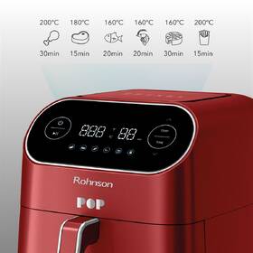 Fritéza teplovzdušná Rohnson R-2859R  Red, 7 l 

 obrázok produktu 5 z 6