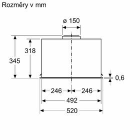 Odsávač pár Siemens LB56NAC50 nerez

 obrázok produktu 8 z 11