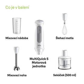 Ponorný mixér Braun MQ50.236M biely

 obrázok produktu 5 z 9