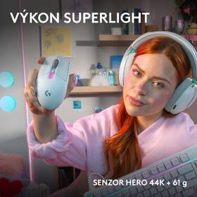 Myš Logitech G305 X SUPERLIGHT biela

 obrázok produktu 10 z 19