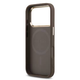 Kryt na mobil Guess 4G Strass Triangle Logo Gold Frame MagSafe na Apple iPhone 18 Pro hnedý

 obrázok produktu 4 z 6