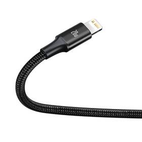 Kábel Baseus Rapid Series 3v1 USB-C (Micro USB/Lightning/USB-C) PD 20W 1,5m čierny

 obrázok produktu 3 z 10
