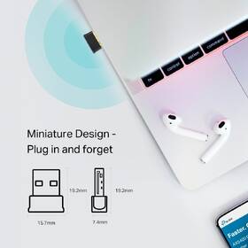Wi-Fi adaptér TP-Link Archer T600UB Nano, AC600 Wi-Fi Bluetooth adaptér 

 obrázok produktu 1 z 3
