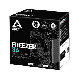 Chladič CPU Arctic Cooling 36 Black 

 obrázok produktu 6 z 6