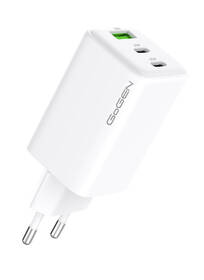 Nabíjačka do siete GoGEN ACHPDQ365, 2x USB-C PD 65W + 20W, 1x USB-A 18W biela

 obrázok produktu 1 z 1
