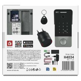 Videozvonček EMOS GOSMART IP-21PoE (keypad) sivý

 obrázok produktu 13 z 16