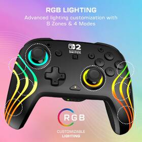 Gamepad Turtle Beach Afterglow Wave Wireless RGB, NS2 čierny

 obrázok produktu 8 z 13