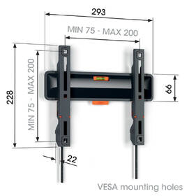 Držiak na TV Vogel’s TVM 3203 pevný, pre uhlopriečky 19" až 50", nosnosť 30 kg čierny

 obrázok produktu 1 z 9