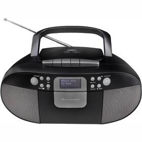 Rádiomagnetofón s DAB+/CD Soundmaster SCD7800SW čierny

 obrázok produktu 2 z 4
