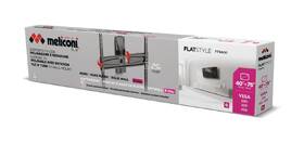 Držiak na TV Meliconi Flatstyle FTR400 CG, polohovateľný, pre uhlopriečky 40"-65", nosnosť 45 kg čierny

 obrázok produktu 10 z 10
