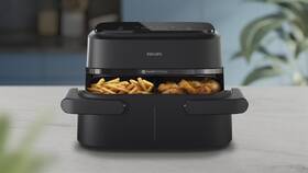 Fritéza teplovzdušná Philips Airfryer 1000 Series Dual basket 7,1 l, NA150/00 čierna

 obrázok produktu 9 z 10