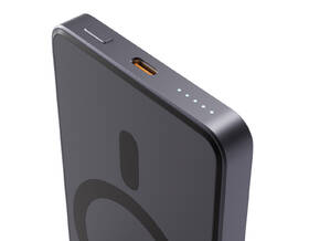 Powerbank Spello by Epico ForcePack Alu 5000mAh magnetická  SM51 sivá

 obrázok produktu 1 z 8