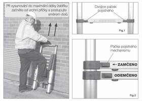 Rebrík G21 G21 GA-TZ13 - 3,8 m 

 obrázok produktu 1 z 11