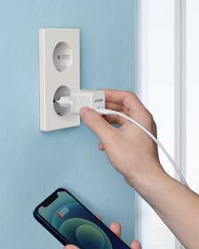 Nabíjačka do siete Anker PowerPort 3 20W, USB-C biela

 obrázok produktu 6 z 6