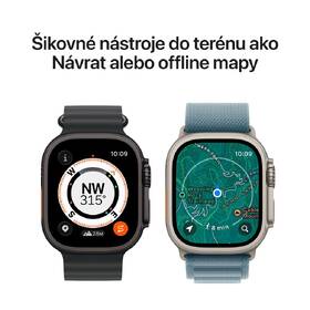 Inteligentné hodinky Apple GPS + Cellular 49mm čierny titán - čierny / uhlový trailový ťah - M/L 

 obrázok produktu 4 z 6